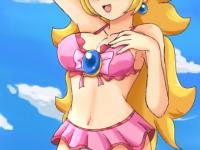 Peach en petite tenue