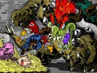 Bowser VS Mario ! 