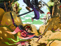 Kisuke et Momohime clairrière