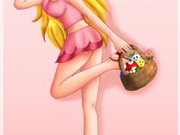Peach et sa ceuillette printanière