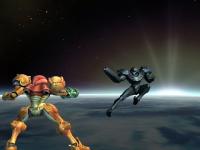 trophées - samus contre dark samus