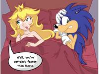 Sonic pas très rapide au lit