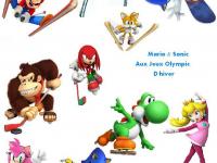 artwork mario & sonic