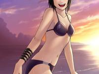 Shizune en bikini