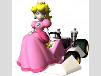 Mario kart peach