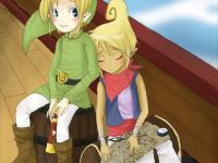 Link et Tetra Cartoon