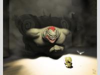 Link Cartoon vs Ganon