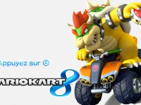 écrant titre du jeux mario kart 8