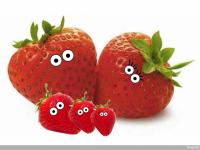 Famille de fraises