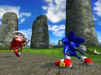 knucles vs sonic (black knigth)