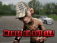 Gollum mange du Nutella